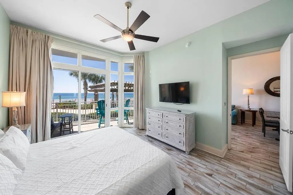Aqua 110 New Remodel Ground Level, The Most Requested Unit In Building Panama City Beach Lägenhet