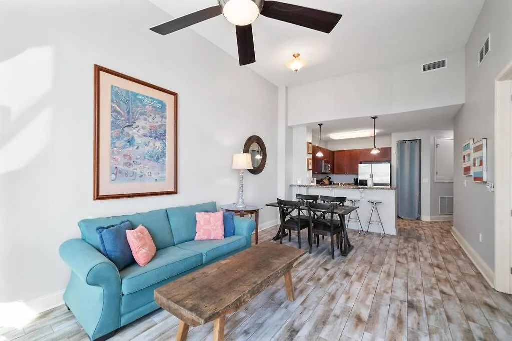 Aqua 110 New Remodel Ground Level, The Most Requested Unit In Building Panama City Beach